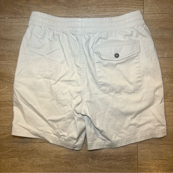 Casual beige Drawstring Shorts size medium - Picture 3 of 3